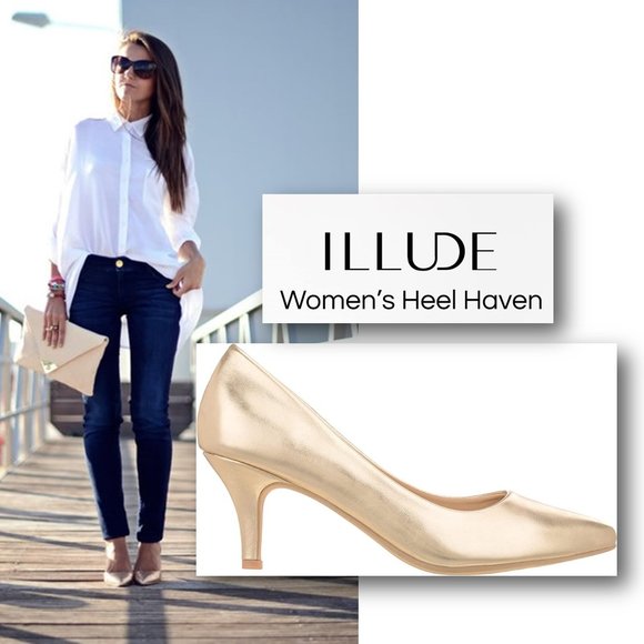 Illude Shoes - ILLUDE "Cherry" Classic Pointed Toe Pumps   ✨✨  NEW IN BOX!